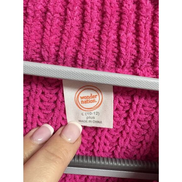 Girls Fall Winter Outfit Bundle Size 10 12 M/L Knit Sweater Vest Hoodie Dress - Picture 5 of 14